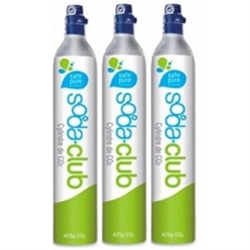 Machines à bière et soda : 3 recharges de gaz pour machine à soda